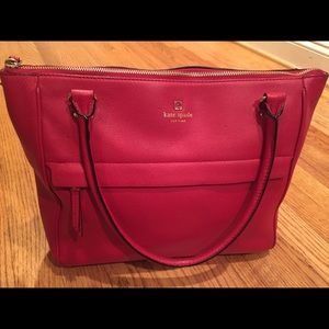 Red Kate Spade handbag